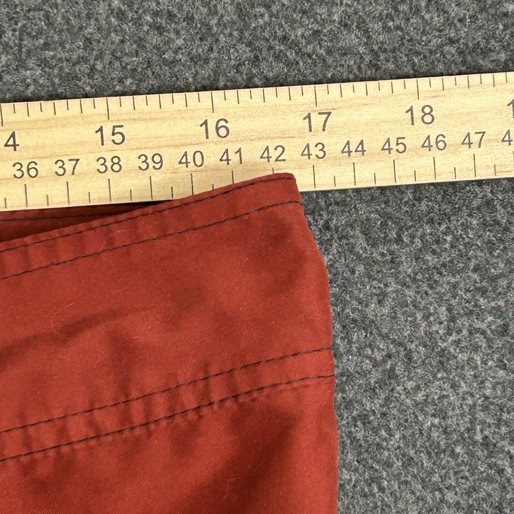 Patagonia Board Shorts Mens 33 Orange Swim Trunks Drawstring Zip Pocket Surf - Picture 7 of 11